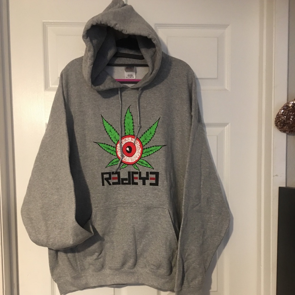 Da Canna-Leaf Hoodie. XL Size